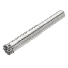 7mm 100 Grits Diamond Mounted Point Spherical Concave Head Bead Grinding Bit