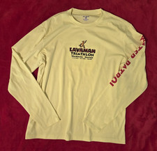 Dri-Tech Lavaman Tiathlon Waikoloa Hawaii Water Patrol Staff Shirt Size XL Neon