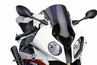 Puig Racing Display Windschutz Windabweiser Licht Rauch BMW S1000 RR 2009 - 2014