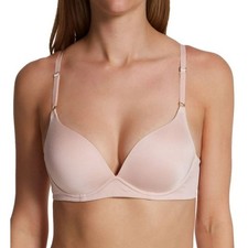 New Women's Vanity Fair Ego Boost Wireless Push Up Bra 34C