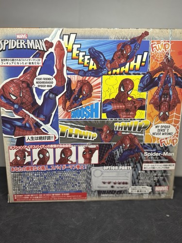 Kaiyodo Revoltech Amazing Yamaguchi 002 Spider-Man Action Figure used Japan - Picture 5 of 11