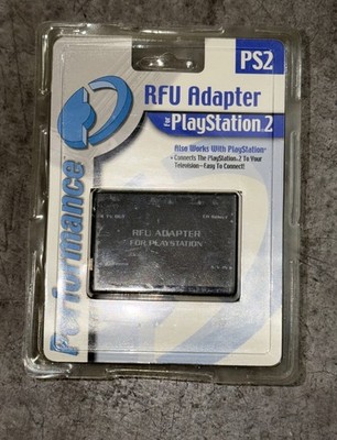 Ps2 Performance RFU Adapter For PlayStation 2 PS2 2000 Vintage *Free-Ship*