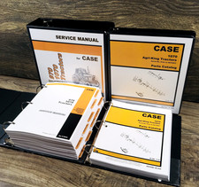 Case 1070 Tractor Service Manual Parts Catalog Set Repair Shop Prior To 8675001