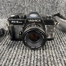 Yashica FX-3 Super 2000 SLR 35mm Film Camera W/ ML 50mm f1.9 Lens UNTESTED