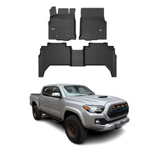 Omac Premium Floor Mats For Toyota Tacoma 2016-2023 Heavy Duty All-weather 3pcs Omac Premium Floor Mats For Toyota Tacoma 2016-2023 Heavy Duty All-weather 3pcs