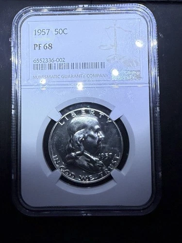 1957 Franklin Half Dollar NGC PF68 PROOF PR68 Silver 50c