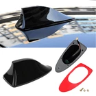 Black Universal Car Roof AM/FM Radio Signal Shark Fin Style Aerial Antenna Cover