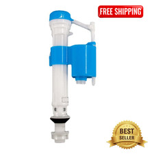 Toilet Cistern Valve Fill 1/2"  Inlet Bottom Entry Plastic Float Flush WC