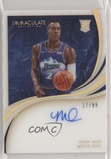 2019-20 Panini Immaculate Introductions 17/99 Miye Oni #IRI-MYO Auto s3g