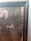 1906 Queen Victoria In Carved Lion Head Arms Chair Framed Photo RRGS3 — photo 3