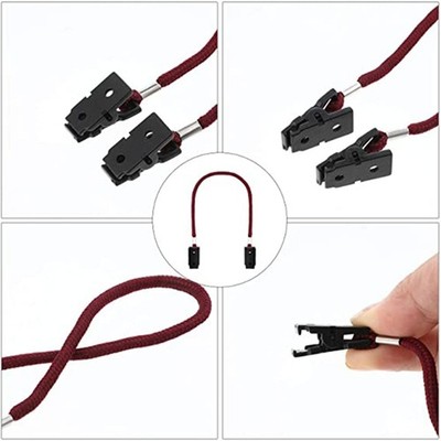 6 PCS Universal Hats Clip Lanyard Strap Windproof Anti-lost Cap Retainer Sports