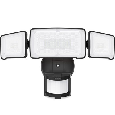LED Motion Sensor Security Lights, 3 Head Motion Detected, 38W, 4200LM, Water...