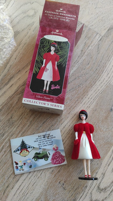 Vintage Barbie Hallmark Keepsake Ornament, Christmas 1998, Silken flame von 1961