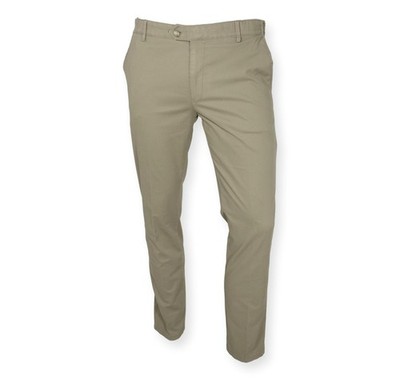 MEYER Herren Flex Micro Cotton OSLO Chino Hose Beige