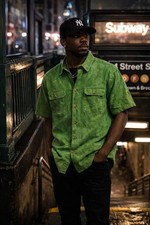 Rare 90s Ralph Lauren Suede Shirt