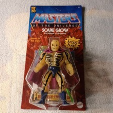 Masters Of The Universe Origins Scare Glow MOTU  UNPUNCHED  CARD NIP NIB 2020