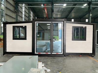#ad #ad 20ft Expandable Container House Modular Prefab Tiny Home 1 Bathroom Portable C $13500.00