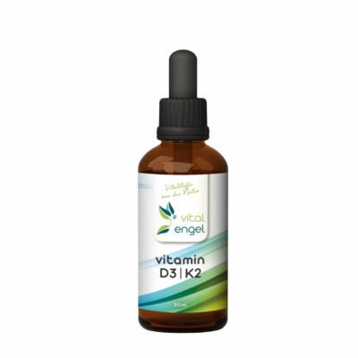 Vitamin D3-K2 Tropfen (50 ml) - Vital Engel (718,00 /l)