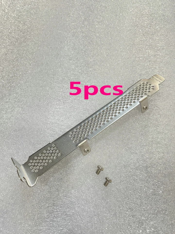 5pcs Low Full Height Bracket for IBM M1015 LSI HP P400 Full Height Bracket - Image 2 of 4