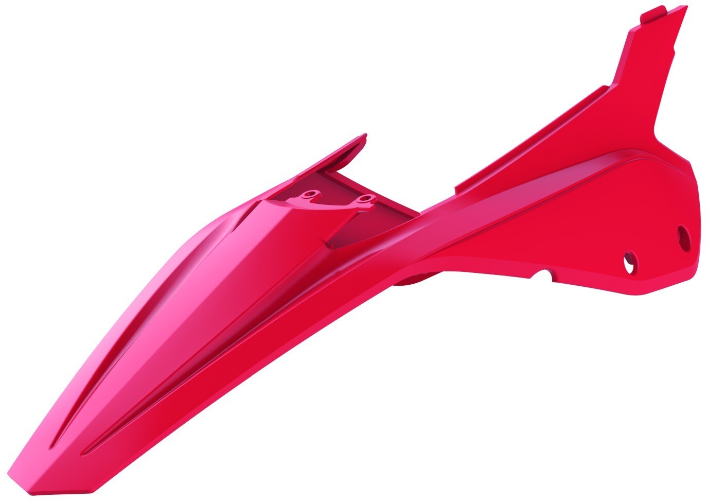 Aile arrière Beta RR plastique rouge anti-casse pour réparer garde-boue fendu
