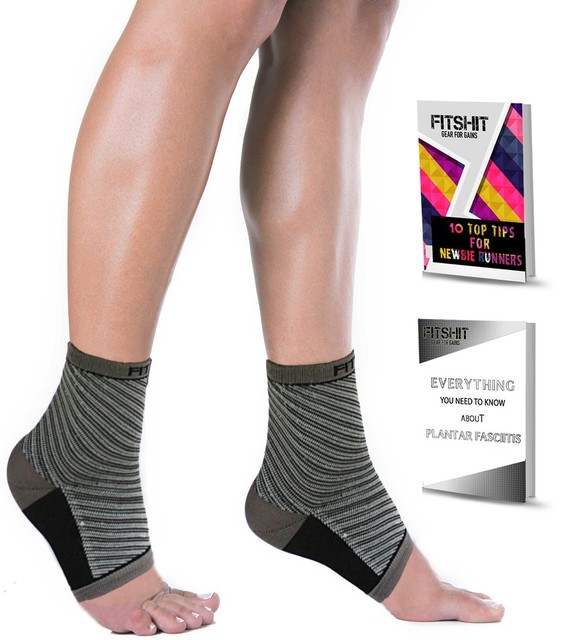 Plantar Fasciitis Compression Socks by FITSHIT, Fast Foot Sleeve Relief