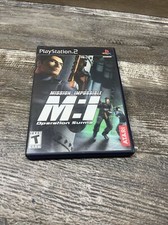 Mission: Impossible M:I Operation Surma PlayStation 2 PS2 Black Label