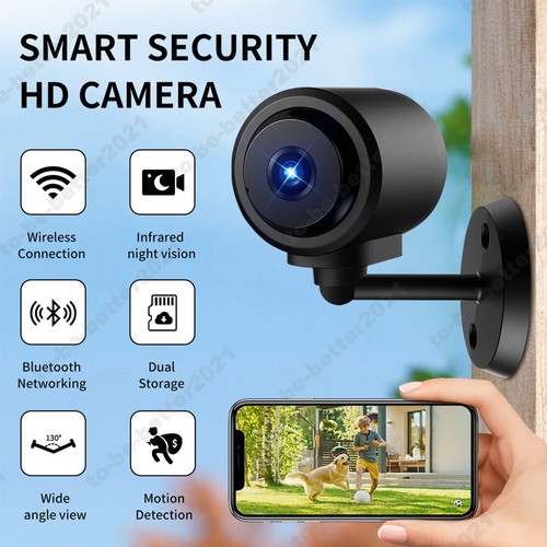 Wiederaufladbare Mini Bluetooth Überwachungskamera 1080P HD Nachtsicht Remote View - Bild 11 von 14