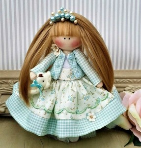 bambole stoffa fatte a mano