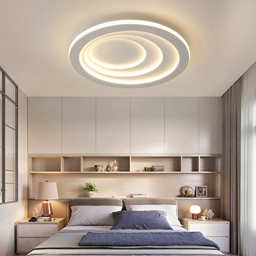 LED Ceiling Down Light Dimmable Flush Mount Home Fixture Lamp w/ Remote Control - Picture 4 of 13