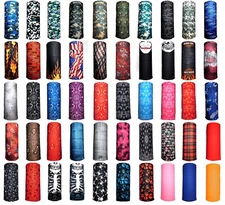 Tube Bandana Flag USA Head Face Mask Neck Gaiter Snood Camo Tube Scarf Harley
