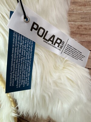 Authentic SpiritHoods Vindictus Golden Polar Bear Faux Fur  display picture 1