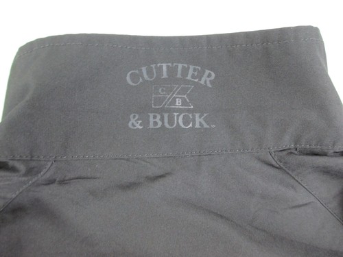 Cutter & Buck Womens Jacket Medium Black Full Zip Windbreaker Golf Ladies* - Picture 6 of 11