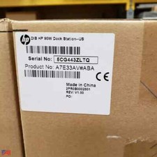 HP 90W Docking Station With Power Supply HP EliteBook Laptop  A7E33AV#ABA