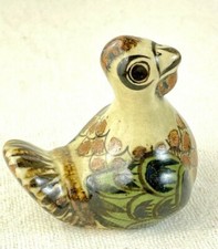 Vintage Mexico Tonala Pottery Carlos Villanueva Mexican Rooster Bird Scarce