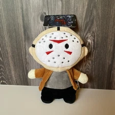 Friday the 13th Pet Dog Toy Jason Vorhees 9" Plush NEW Fetch For Pets Halloween