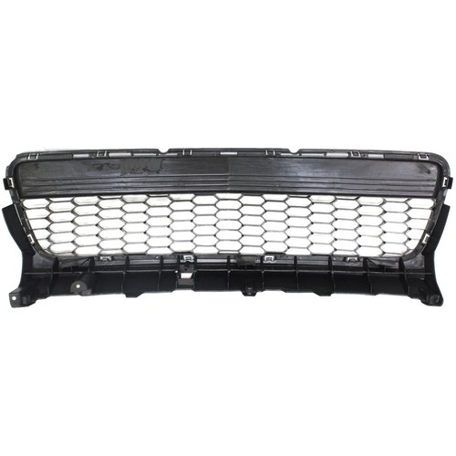 Front Bumper Grille Textured Black For 2007-2009 Mazda 3 Sedan Sport Type Model - Picture 3 of 5