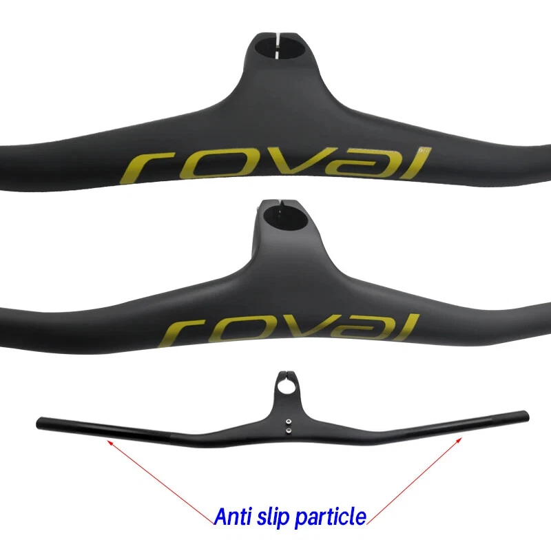 Велосипедный руль из углеродного волокна для горного велосипеда 800 мм интегрированный руль со стержнем 28,6 мм - Изображение 4 из 4