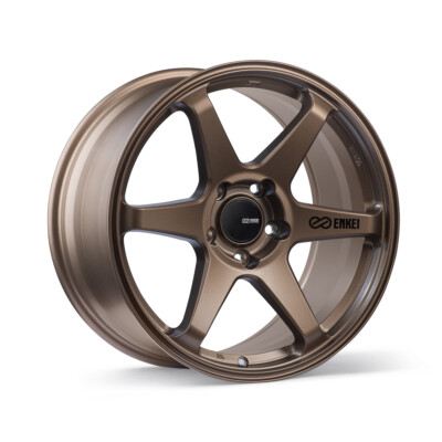 18x8 +40 Enkei T6R 5x114.3 Matte Bronze Wheels (Set of 4)