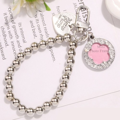 DIY Handmade Cute Phone Charm Y2K Women Diamonds-Encrusted Star Beaded Lanyard - 第 3/9 張圖片