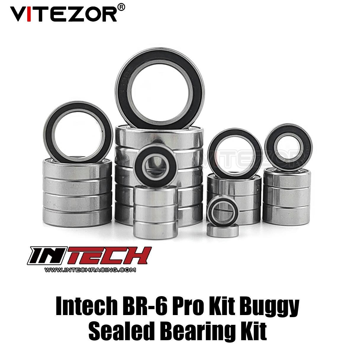 For Intech BR-6 Pro Kit Buggy Sealed Bearing Kit UK