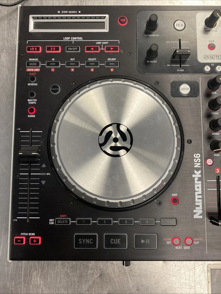 Numark NS6 4 Channel DJ Controller Untested - Image 2 of 4