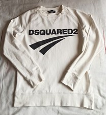 Dsquared2 Mens Cream Sweatshirt Size Medium S...