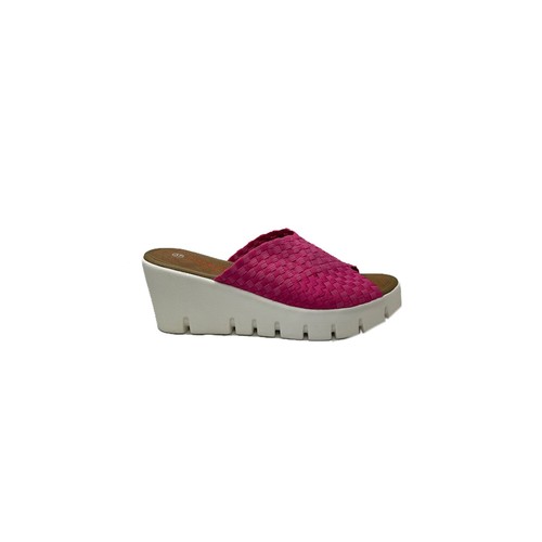 Bernie Mev Womens Venti Summer Slip On Fashion Wedge Heel Sandal with Peep Toe - Picture 4 of 5
