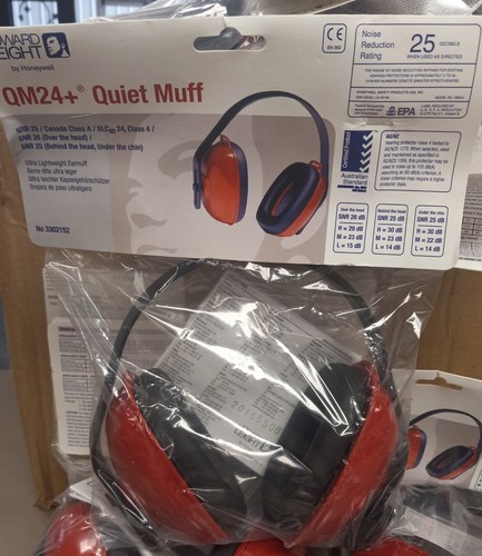 Howard Leight QM24+ Ohrenschützer – Ultraleichter Gehörschutz, 20 Stück Im Pack