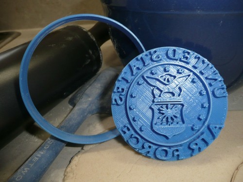 US MILITARY BRANCHES SET OF 10 COOKIE CUTTERS AND STAMPS USA PR1567 - Picture 6 of 8
