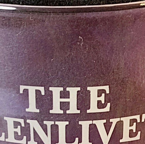 The Glenlivet Scotch Whiskey Rocks Vidrio Transparente Grabado Von Pok Hecho en Francia - Imagen 8 de 8