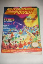 November/December 1989 Tetris Nintendo Power Magazine #5 Map Guide