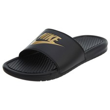 nike gold benassi