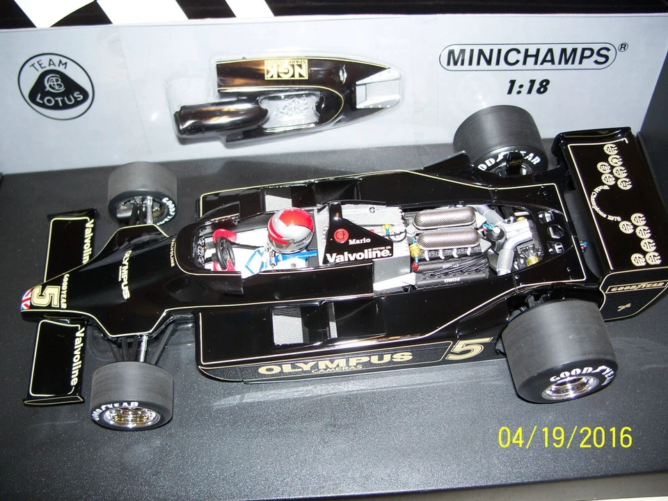 "RARE" #5  MARIO ANDRETTI  1978 OLYMPUS LOTUS FORD  1979 F1 WORLD CHAMPION - Image 3 of 3