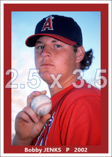 Bobby Jenks - 2002 Anaheim Angels ST - choose a size - color print
